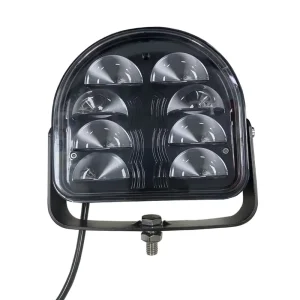 24W Led Forklift U shape Warning Light IP67 Waterproof Diecast Aluminum Arc Zone Beam Blue Red Green Safety