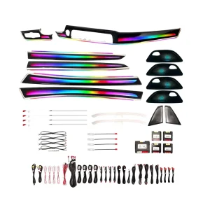 256 Color Symphony LED Dome Light Assembly for BMW 5 Series F10 F11 F18 12V 3W Interior Ambient Light Upgrade