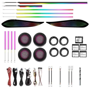 256 Colors Symphony LED Car Interior Ambient Light for BMW 4 Series M4 F82 F83 F32 F33 Decoration Accessories