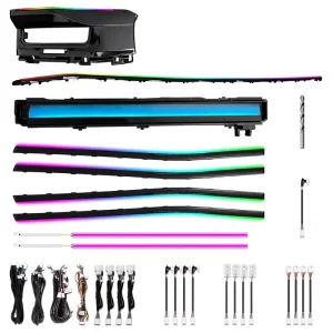 256 Colors Symphony Led Car Interior Ambient Lighting for Honda Accord 11th Gen Atmosphere Strip Accessories