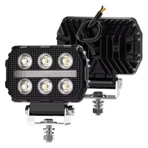 25W 4.5 Inch LED Work Light Driving DRL Spotlight Universal Fitment Trucks Cars SUVs Boats Auxiliary 12-24V New 45C-BW-F6
