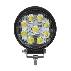 27W Heavy Duty Work Light for Tractor Mining Truck Work Lamp 64mm Thickened Aluminum Flood Spot Light Auto Exterior Lighting