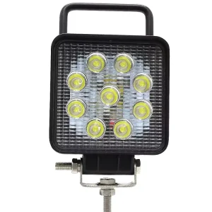 27W LED Forklift Headlight Handheld Lighting Magnetic Suitable for Fishing Night Travel Backyard Light Truck Work Light
