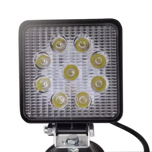 27W Ultra Thin Aluminum LED Working Light 12V Heavy Duty for Trucks Autos Tractors CE RoHS