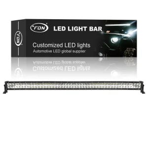 288W Rechargeable LED Light Bar High Bright Universal Offroad Truck Car Headlight Work Light Bar