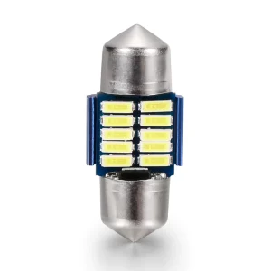 28mm 10SMD 4014 230LM 2.2W Universal Auto LED Reading Interior Lamp Festoon Light