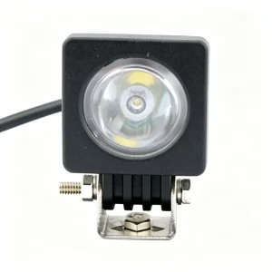 2Inch 10W Square LED Work Light IP68 Waterproof 12-48V Auxiliary Driving Lamp for Offroad Car Truck Forklift Machinery