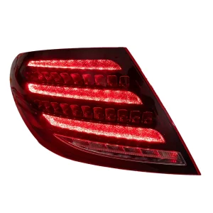 2PCS Auto Parts Tail Light for W204 LED DRL Brake Reversing Light Modified