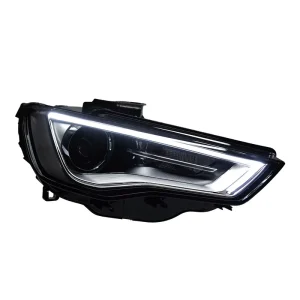 2PCS Car Styling Head Lamp for Audi A3 Headlight RS3 LED DRL Signal Automotive Accessory
