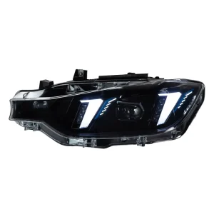 2PCS Car Styling Head Lamp for BMW F30 F35 Headlight 320i 325i DRL Turn Signal High Beam Angel Eye Projector Lens
