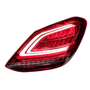2PCS Tail Lamp for Benz W205 C180 C200 C260 C300 Tail Light Rear Fog Brake Turn Signal Automotive Accessories