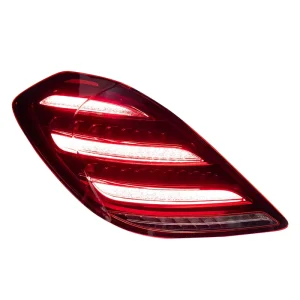 2PCS Tail Lamp for Benz W222 Tail Light Rear Fog Brake Turn Signal Automotive Accessories