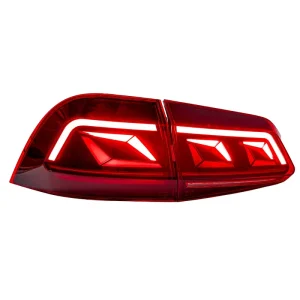 2PCS Tail Lamp for VW Touareg Tail Light Rear Fog Brake Turn Signal Automotive Accessories