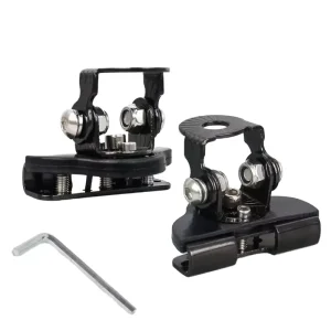2PCS Universal A Pillar Hood LED Work Light Mount Bracket Clamp Holder for Jeep Wrangler Truck SUV Off Road Accessories