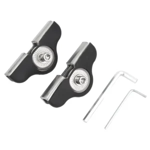 2PCS Work Light Bar Mounting Brackets Universal Stainless Steel LED Light Bar Mount Holder