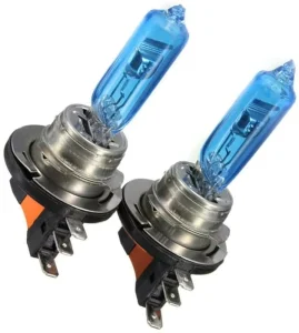 2PSC H15 12V 15/55W 5500K Car Xenon Halogen Quartz Glass Headlight Bulb DRL White Light Daytime Running Light High/Low Fog Light