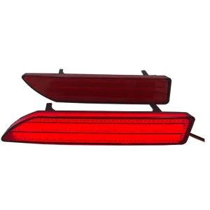 2Pcs Car LED Rear Brake Lights Bumper Lamp for Honda C-RV 2007-2009 CITY 2009-2014 Guide Plate