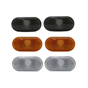 2Pcs Left Right Car Fender Turn Signal Light Side Fender Marker Lamp for Nissan Tiida Livina Versa Quest Micra
