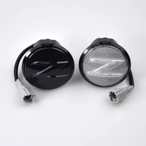 2X LED Dynamic Z Logo Side Marker Light Turn Signals for Nissan 370Z Coupe Nismo 370Z Z34 Roadster Fairlady Z