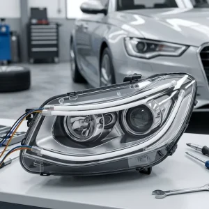 2pc 60″ Side Kick Running Board LED Stripes [AMBER/WHITE] Sequential Amber Turn Signal DRL and White Courtesy Light