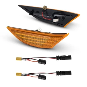 2pcs Automotive Car Accessories LED Turn Signals Lights for Porsche 981 Boxster 991 911