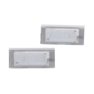 2pcs Car White LED License Number Plate Light for Range Rover L322 Rear Plate Lamp OE XFJ000020