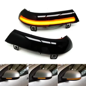 2pcs Dynamic Blinker for VW GOLF 5 GTI V MK5 Jetta Passat B5.5 B6 Sharan Superb B5 EOS LED Turn Signal Mirror Indicator Light