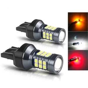 2pcs T20 LED 7443 W21/5W 7440 W21W LED Bulb Car Turn Signal Lamp Super Bright 3030SMD Backup Reverse Auto Lamp 12V