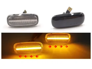 2x Side Marker Light for Audi TT A3 S3 A8 Dynamic LED Turn Signal Flashing Indicator Blinker