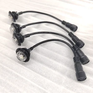 3/4 Inch Dual Color Signal Marker LED Valance Light Truck Side Lights for Car RV ATV UTV