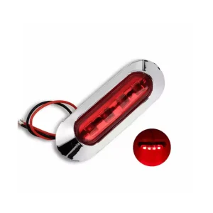 3/4″ Waterproof IP65 LED Side Marker Light for Cars and Trucks Trailer Warning Light