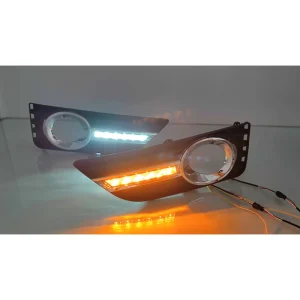 3 Color Daytime Running Lights with Silver Bowl for Toyota Camry