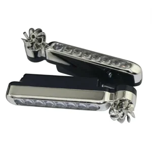 3 Colors Automobile Grille Auxiliary Lamp Wind Energy Led DRLs Decorative Light