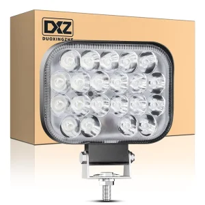 3 Inch 21LED Large View Square Off Road Work Light White for JEEP Car Boat 4×4