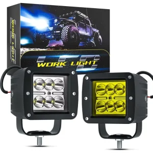 3-Inch 30W 12-24V LED Driving Lights Spot Beam Pods Model H-F-A6 with 1-Year Warranty for Off-Road Trucks ATV UTV SUV