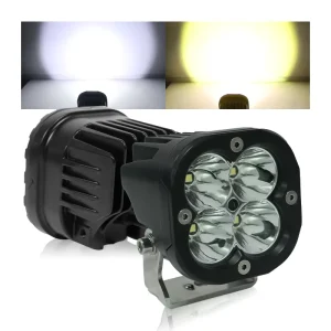 3 Inch 40W Led Pods 12V 24V Car Yellow White Lens Lamp Beads Dirt Bike Motorcycle Spotlight IP67 Led Work Light