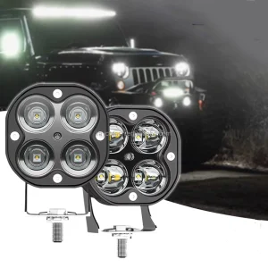 3 Inch 40W Led Work Light Bar Pods 12V 24V Spot Combo Beam for Car Fog Lamp 4×4 Off Road Motorcycle Tractors Driving Lights