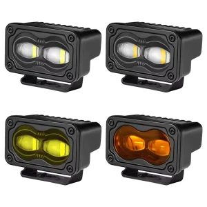 3 Inch SAE Fog Lamp 36W Street Legal J583 Approved Small Offroad LED Lights Fog Pods Lights 2 Packs for Trucks Pickup