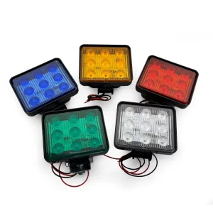 3 Inch Truck Brake Tail Light 12V 24V Car Van Flash Strobe Turn Signal Stop Lamp Universal Side Marker White Red Amber