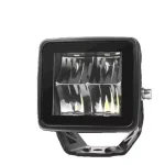 3 Inch Wide 40W 2000LM LED Spot Light Square Lens Spot Fog Light for Light Bar on Trucks Trailers ATVs UTVs Off Road Clear
