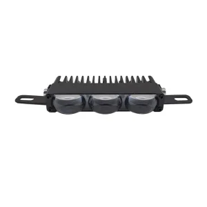 3 Lens Car External Auxiliary Lights Spotlights LED Grille Lights Driving Fog Work Light Off Road Vehicle Truck SUV