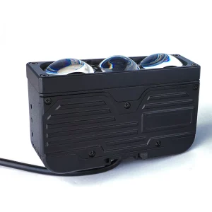 3 Lens LED Fog Driving Lights Car Accessories Auto Exterior Lighting Dual Color LED Work Lights for Offroad Truck