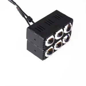 3 Lens Led Auxiliary Light Driving Spot Light Led Work Light Off Road Fog Lamp for Motorcycle Cars Tractors