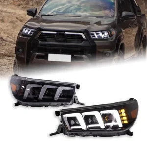 3 Lens for Toyota Hilux Revo Pickup LED Headlights Plug and Play Hilux VIGO Revo Accessories