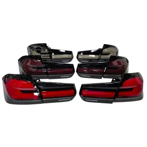 3 Series F30 Rear Lamp LED Tail Light with Red Lens for G30 Style Upgrade