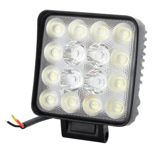 3 Wires Combo Beam 64W Energy Efficient 6000K 10 60V DC Driving Car Work Light LED Working Light