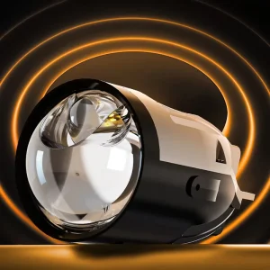 3.0 Inch LED Projector Lens Fog Light High Beam Driving Auxiliary Spotlight 6000K Cool White All Weather Use for Most Cars