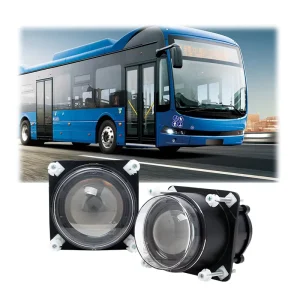 3.5 Inch LED Bus Sealed Beam Head Light 9 32V 18W 1800lms Low Beam 90mm LED Headlight for Bus Motor Tractor