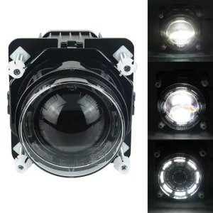 3.5inch LED Headlight 90MM with Hi Low Beam Parking Lights for Bus Motorcycle Truck Car Projector