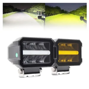 3.6Inch 30W 2200LM LED Work Light Dual Lens DRL Auxiliary Fog Driving Light for Universal Car Truck SUV Offroad 4×4